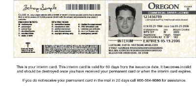Attendee Oregon License/permit/id Card Number